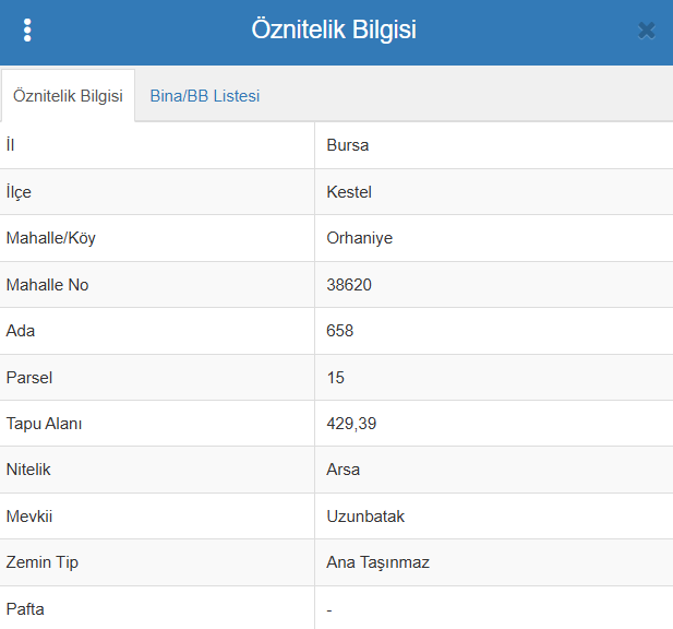 BURSA KESTEL ORHANİYE KÖYÜ'NDE 429  M²  ARSA SATILIKTIR - BURSA KESTEL fotoğraf 3